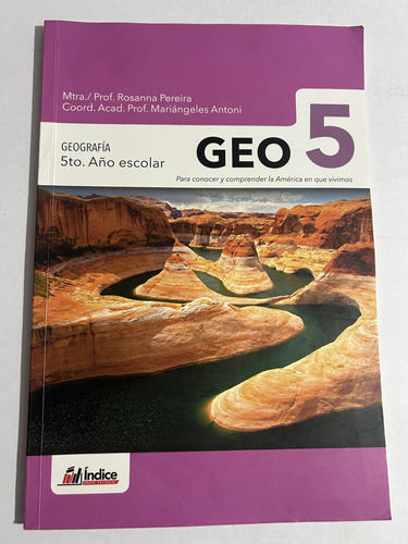 Libro Geo 5 - Geografía - Índice - Oferta