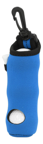 Estuche De Neopreno Para Llevar Pelotas Y Soporte Tee, Azul