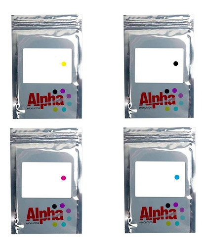 4 Chips Compatibles Con Sh Mx-4101n/5001n/5000