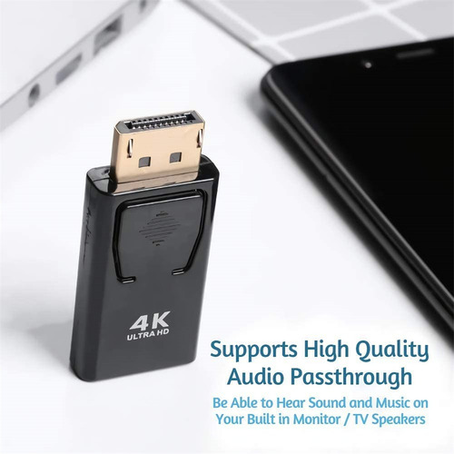 Adaptador Displayport A Hdmi 4k 3d Full Hd