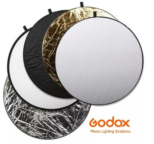 Pantalla Reflectora Godox 5 En 1 80cm Circular Con Funda 