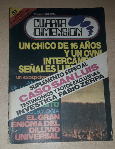 Revista Cuarta Dimensión N°51 Año 1978