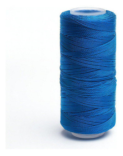 Caja 6 Pzs Hilo Crochet Nylon Sedificado Selanusa Color Turquesa