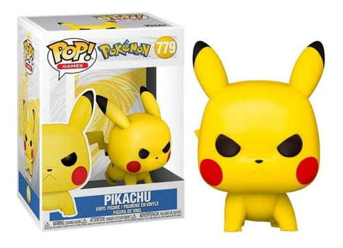 Pikachu (ataque) - Funko Pop 779 Pokemon / Original 