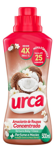 Amaciante Concentrado Urca Ternura Baby 500ml