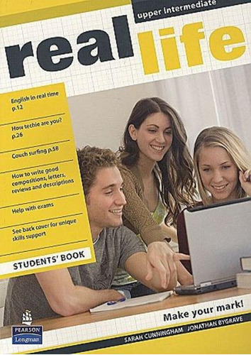 Real Life Upper-intermediate - Student's Book, De Vv. Aa.. Editorial Pearson, Tapa Tapa Blanda En Inglés Internacional, 2011