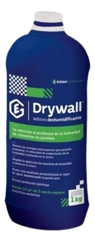 Drywall Aditivo Para Revoque Por 1 Kg Deshumidificante