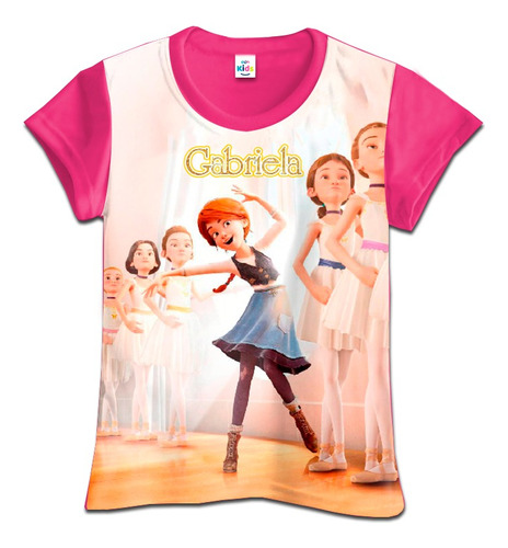 Franela Camisa Niña Ballerina En Poliester