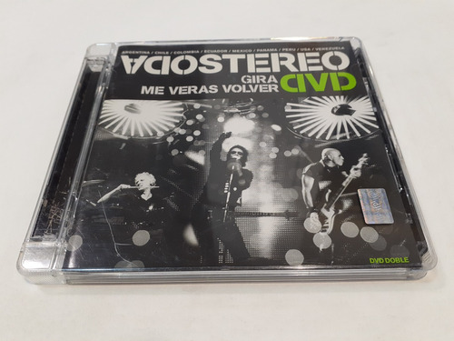 Gira Me Verás Volver, Soda Stereo - 2dvd 2008 Nacional Ex