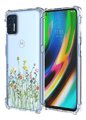 Funda Transparente Para Moto G Stylus 2021 4g Con Estampado
