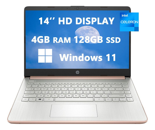 Ordenador Portátil Hp 2024 Hd Con Pantalla Led Intel Celeron