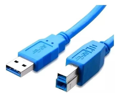 Cable Usb 3.0 A/b P/impresora Modem Hdd Externo - Leer Bien