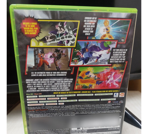 Dragon Ball Raging Blast 2 Xbox 360