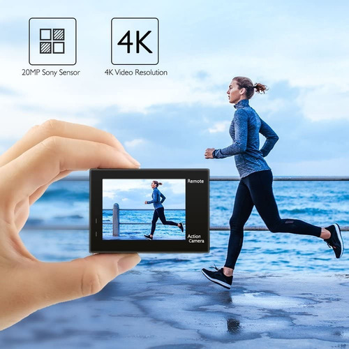 Imagen 3 de 7 de Camara Similar A Gopro / Brave 4 4k 20mp Wifi Resiste Agua