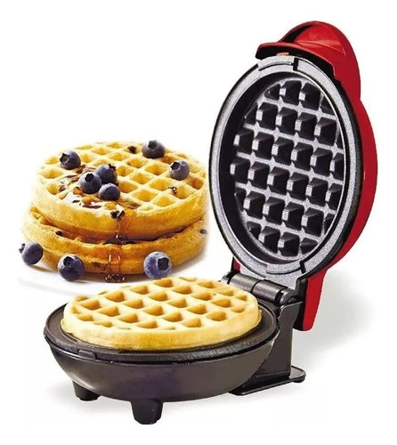 Mini Waflera Repostería Eléctrica Redonda Wafles