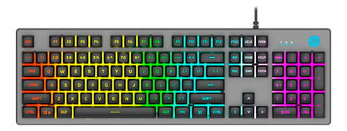 Teclado Hp K500f Rgb Retroiluminado Gaming