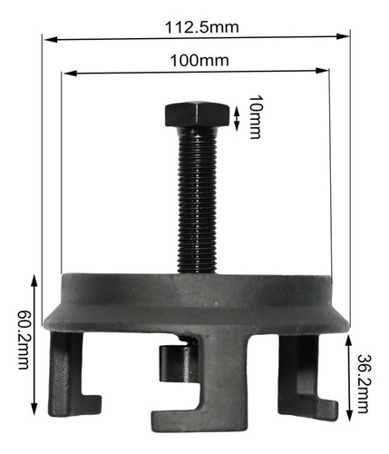 Balanceador Armónico Extractor Polea De Cigüeñal