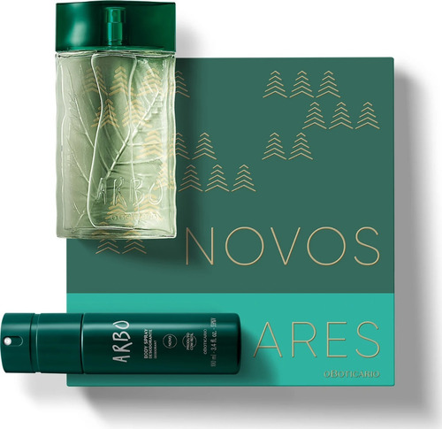 Imagem 1 de 4 de Kit Arbo Colônia + Body Splash Oboticário Masculino