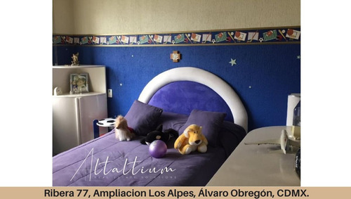 Casa En Venta Ribera 77, Ampliación, Los Alpes, Álvaro Obregón, Cdmx. Vg5-za