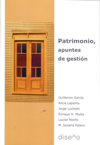 Imagen 1 de 1 de Patrimonio, Apuntes De Gestion