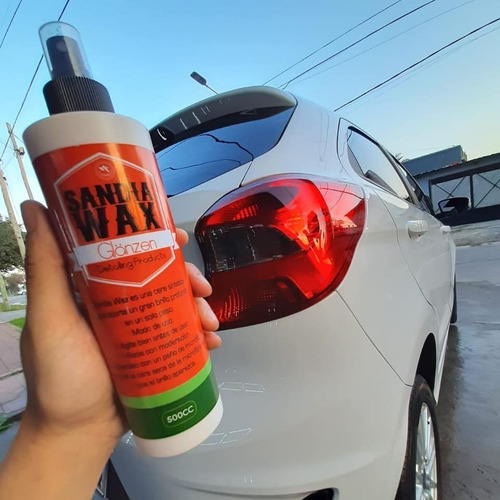 Imagen 4 de 10 de Glänzen Detailing | Sandia Wax | Cera Sintetica | 500ml