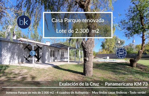 Hermosa Casa En Los Pinos Con Parque De 2200mt2. - Apto Crédito - Acepta Permuta Propiedad Pinamar Y Aledaños