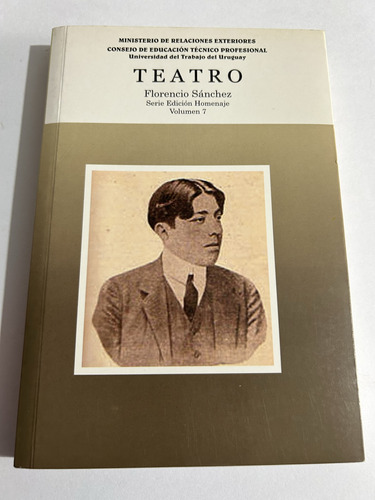 Libro Teatro  - Florencio Sánchez - Excelente Estado