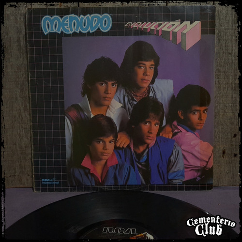 Menudo - Evolucion - Ricky Martin - Ed Arg 1984 Vinilo Lp