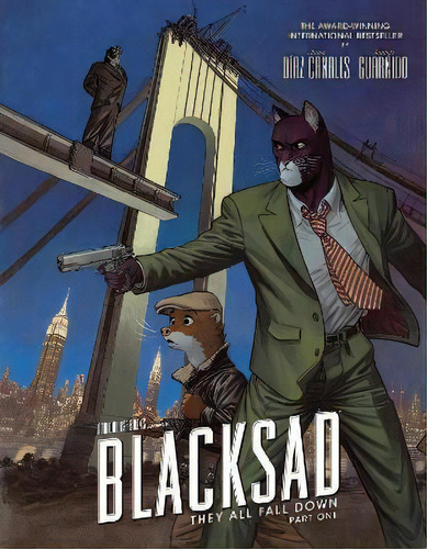 Blacksad: They All Fall Down - Part One, De Juan Diaz Canales. Editorial Dark Horse Comics,u.s., Tapa Dura En Inglés