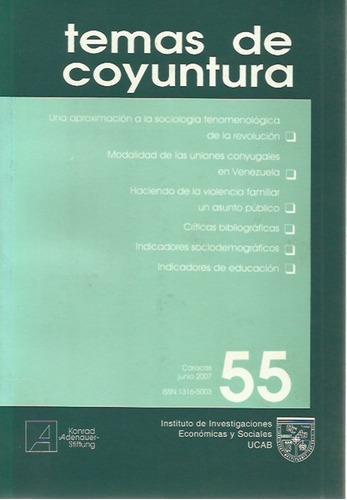Temas De Coyuntura N. 55 Sociología De La Revolución