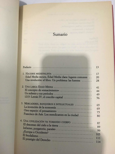 Jacques Le Goff : En Busca De La Edad Media (Usado)