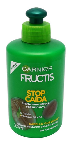 Crema Para Peinar Fructis Stop Caída 300 Ml