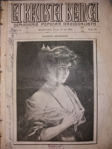  1915 Impresiones Viaje Melo Fraile Muerto Tupambae N. Imas