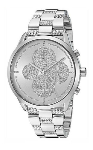 Reloj De Mujer Michael Kors Mk6552 Slater Color de la correa Plateado