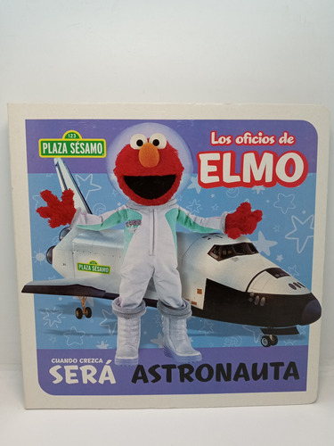 Los Oficios De Elmo - Astronauta - Libro - Rompecabezas