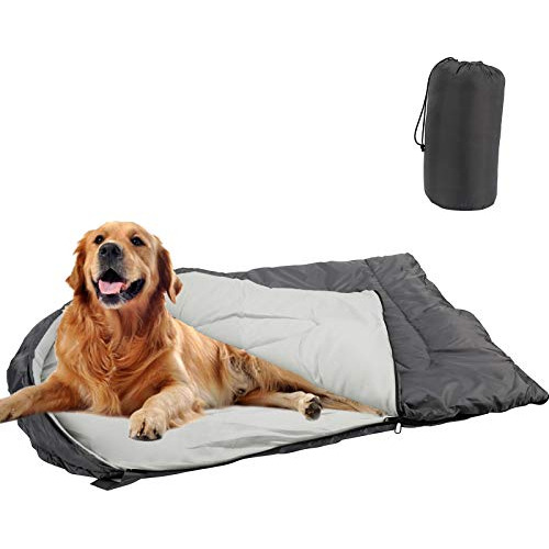 Sparkfire Saco De Dormir Para Perro, Impermeable, Grande, Po