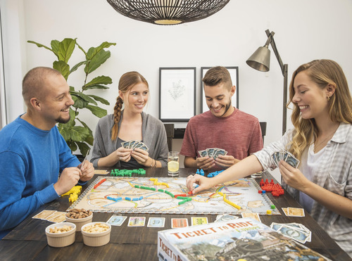 Juego De Mesa Ticket To Ride Europa - ¡embárcate En Una