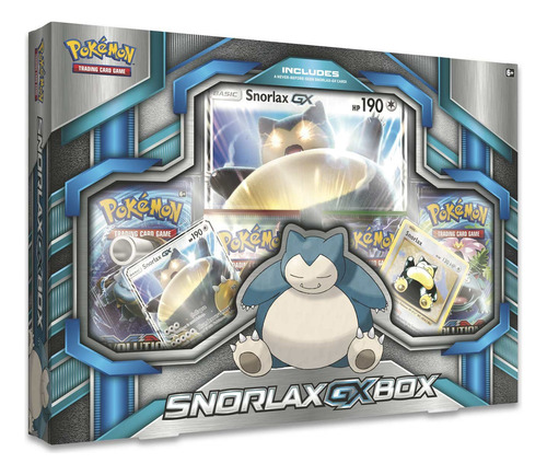 Pokemon Box Snorlax Gx Sol E Lua