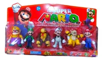 Comprar Muñecos Super Mario Bros X6 Luigi Pech Yoshi Luigi
