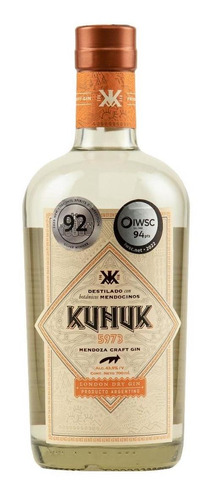 Gin Kunuk 5973 London Dry 750 Ml Artesanal - Fullescabio
