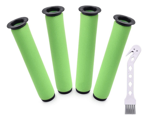 4 Filtros De Repuesto Para Gtech Dirt Bin Stick Filter Fo