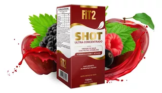 Shot Fit2 Vinagre De Maçã Suplemento Alimentar Natural 150ml