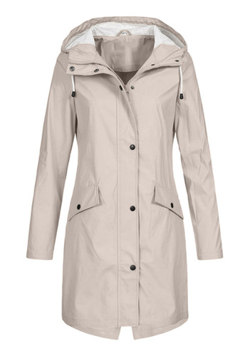 Chubasquero Largo Charge Coat Outdoor Para Mujer