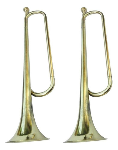 2pcs Caballería De Trompeta De Banda Escolar, Instrumento .