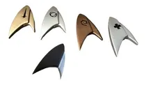 Comprar Set De 5 Insignias Metálica Viaje A Las Estrellas Discovery. Plateado