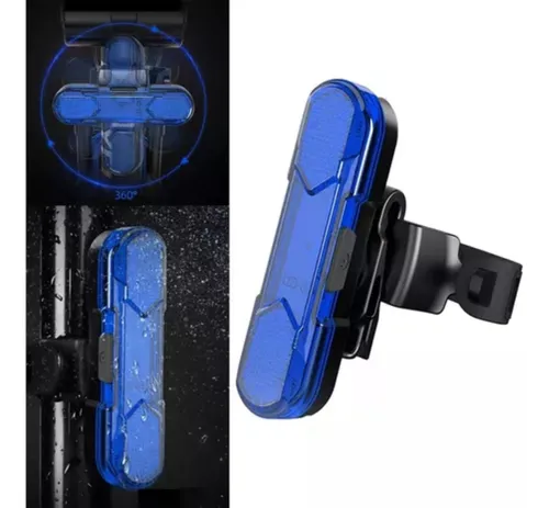 Luz Trasera Bicicleta 50 Lumines Carga Usb