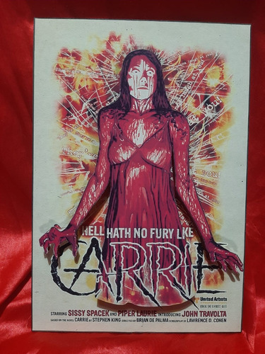 Cuadros De Madera Grandes 3d Carrie