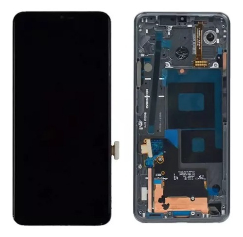 Tela Display Frontal Touch Compatível LG G7 Nacional Com Aro