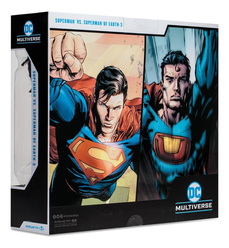 Dc Multiverse Superman Vs Superman Of Earth-3 With Atomica