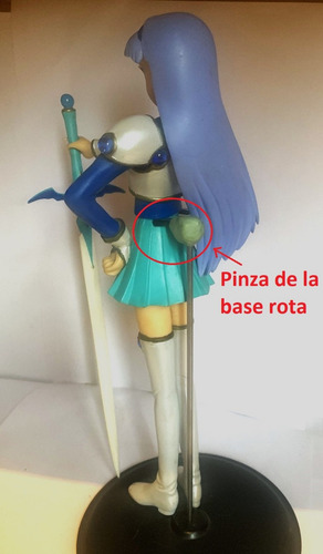 Set Hikaru, Fuu Y Umi Mkr Rayearth Guerreras Tsukuda 1:5 Pvc (Usado)